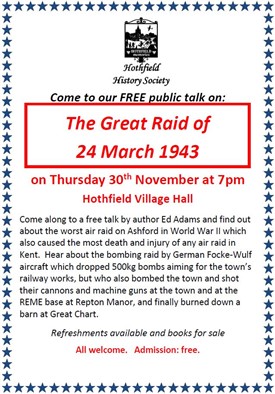 Photo: Illustrative image for the 'Ashford's Worst Day: the 'Great Raid' of 24 March 1943' page