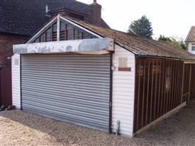 Photo:The former NAAFI hut was last known as 'Top Shop'