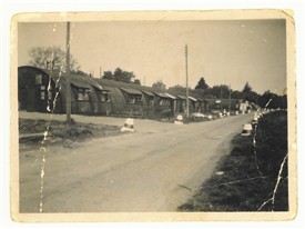 Photo:The army camp after the Council used it for housing