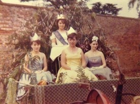 Photo:The carnival Queen and her Princesses in 1964